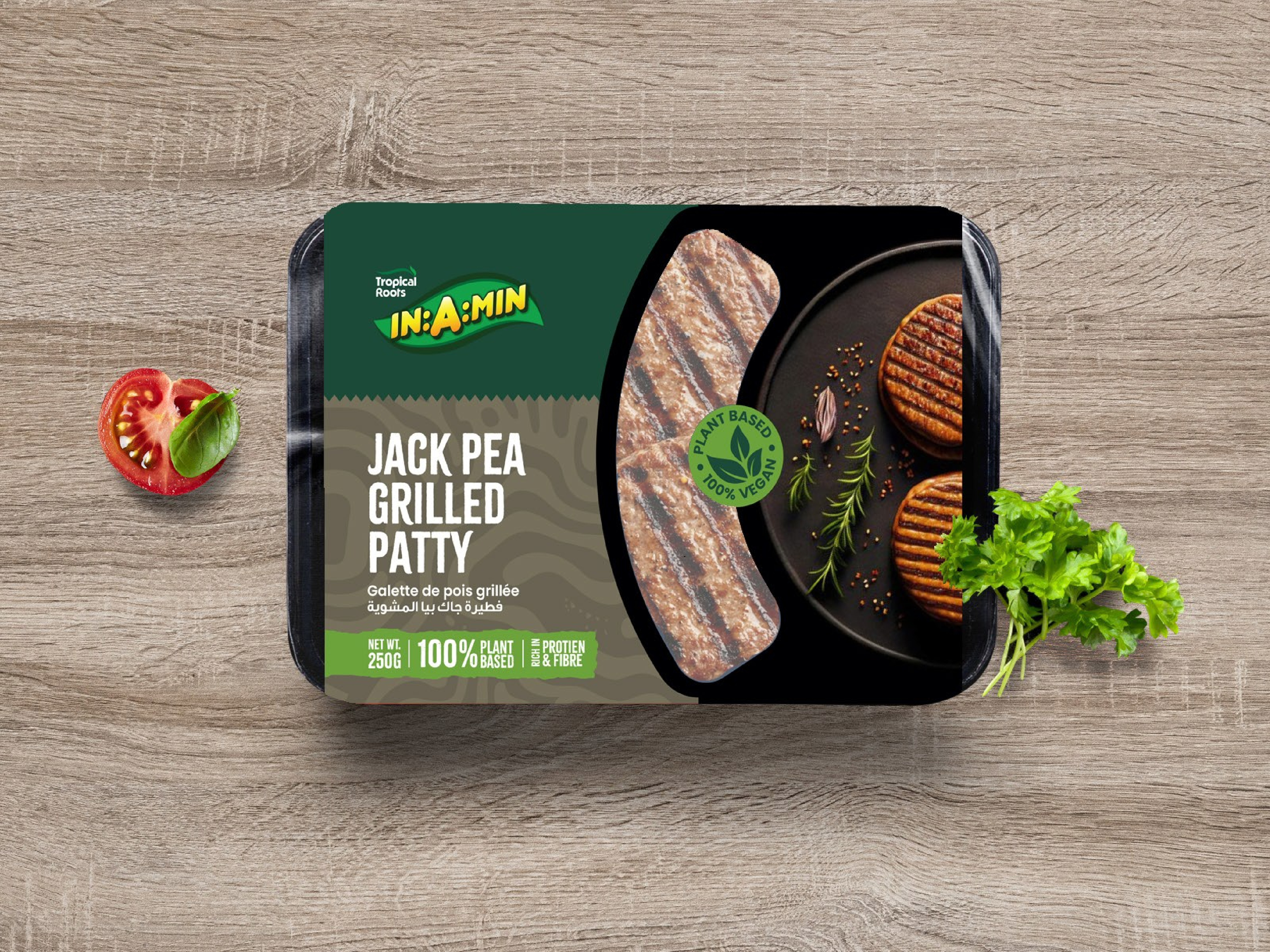 Jack Pea Grilled Patty
